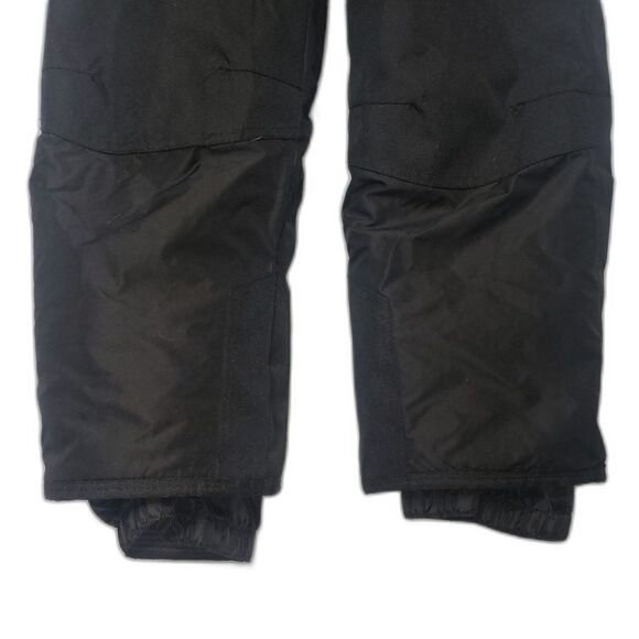 CHAMPION Black and Purple Overall Snowpants Girls Size Medium 7/8 - Picture 3 of 6